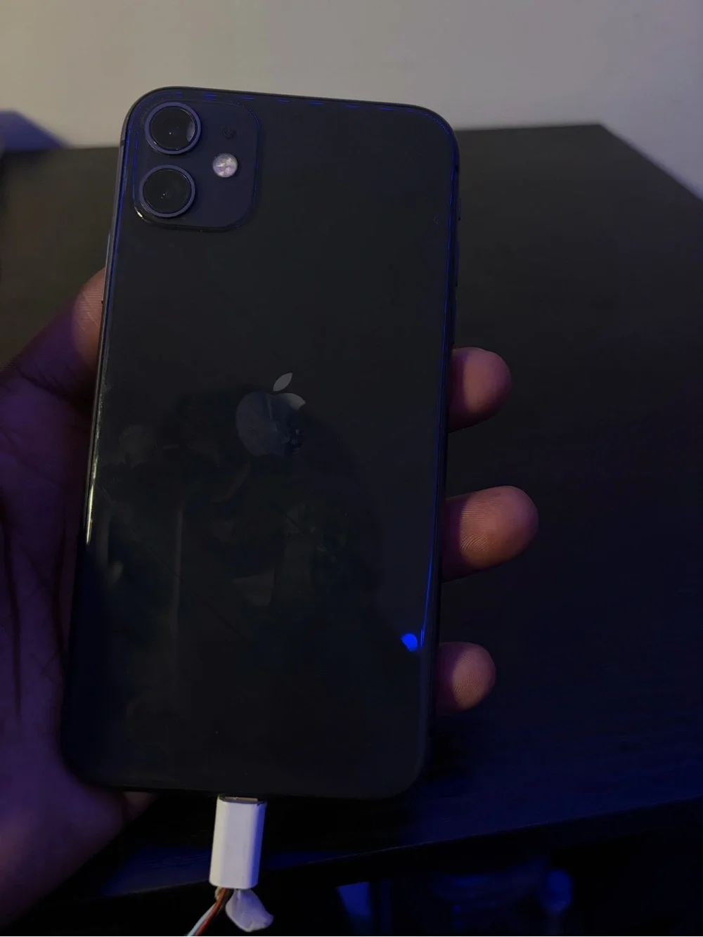 Apple iPhone 11 in Black with Dual Cameras 64GB